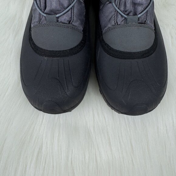 Women's Kamik Momentum Pull on Fur Trim Snow Boot Shoes Size 8 Charcoal Grey - Picture 12 of 16